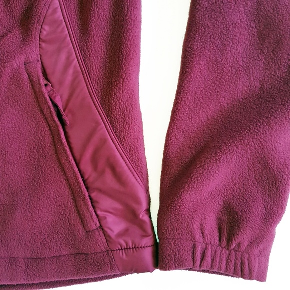 Columbia Womens Zip Up Fleece Jacket S Pink - Picture 3 of 5